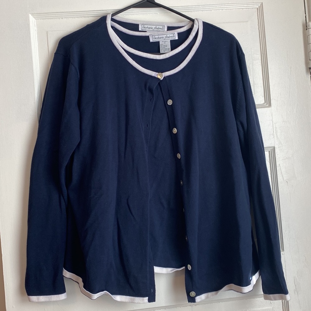Stephanie Andrews work casual sweater set